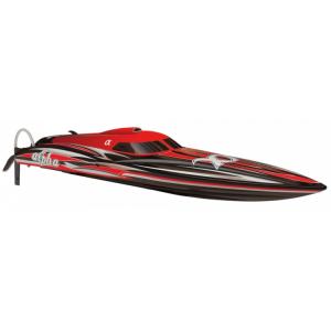 Alpha 1000mm Brushless V-Boat ARTR Red