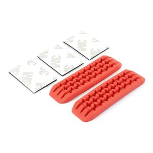 FASTRAX 1/18TH RUBBER RECOVERY RAMPS 59X16.7X4.3MM