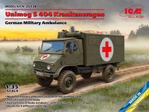 1/35 Unimog S 404, German Military Ambulance