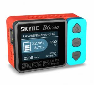 SkyRC B6neo DC Charger Input 10-28volt Red/Blue