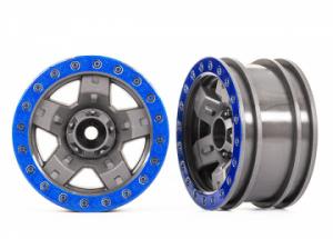 Traxxas Wheels TRX-4 Sport 2.2 Blue (2) TRX8180-BLUE