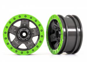 Traxxas Wheels TRX-4 Sport 2.2 Green (2) TRX8180-GRN
