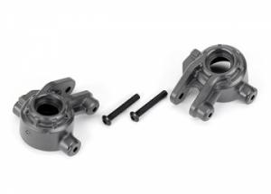 Traxxas Steering Blocks HD Gray L+R (for Upgrade Kit #9080) TRX9037-GRAY