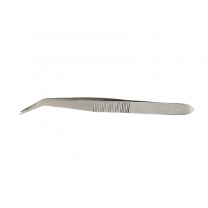 4.5" Stainless Curved Point Tweezer