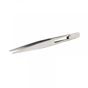 4.75" Stainless Steel Slide Lock Pointed Tweezer