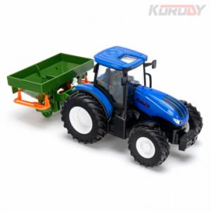 Tractor with fertilizer spreader RC RTR 1:24