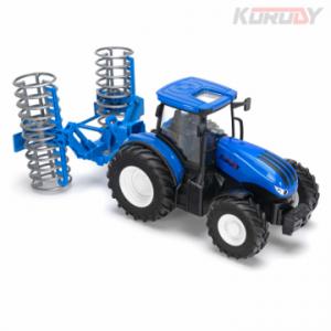 Tractor with flattener RC RTR 1:24