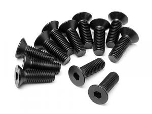 Flat Head Screw M5x15mm 12 Pcs