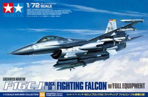 Tamiya 1/72 F-16CJ w/FULL EQUIPMENT pienoismalli