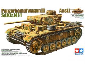 Tamiya 1/35 Panzer III Ausf. L pienoismalli