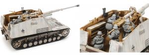 Tamiya 1/35 Nashorn Heavy Tank Destroyer pienoismalli