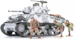 Tamiya 1/35 M4A3 Sherman 105mm pienoismalli