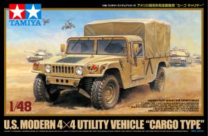 Tamiya 1/48 US Modern Vehicle 4x4 Cargo type pienoismalli