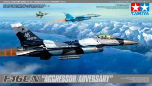 Tamiya 1/48 F-16C/N Aggressor / Adversary pienoismalli