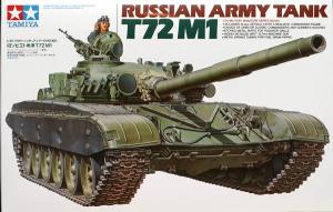 Tamiya 1/35 Russian Army T-72M1 Tank pienoismalli
