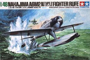 Tamiya 1/48 Nakajima A6M2-N (Rufe) pienoismalli