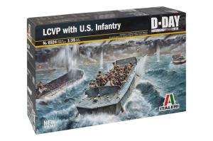 1/35 LCVP with US INFANTRY