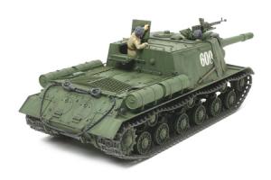 Tamiya 1/35 Russian Heavy SP Gun JSU-152 pienoismalli