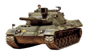 Tamiya 1/35 German Leopard Medium Tank pienoismalli
