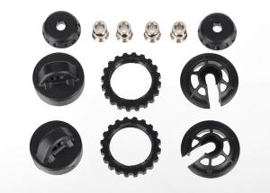 Traxxas Caps and spring retainers, GTR long TRX7468