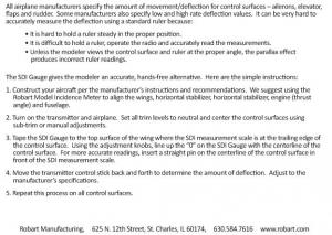 407 Surface deflection