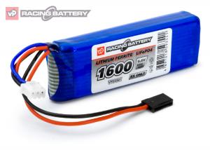 Receiver Battery Li-Fe 6,6V 1600mAh Flat