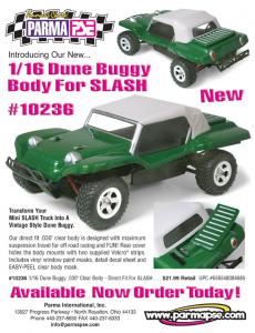 1:16 Dune-Buggy Slash clear body
