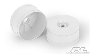 Lightweight Velocity White Front or Rear Wheels (4) for 1:8