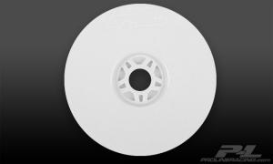 Lightweight Velocity White Front or Rear Wheels (4) for 1:8