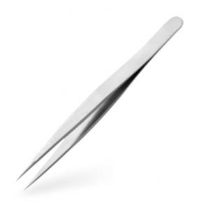 Sharp Point Tweezers - Stainless & 12cm long