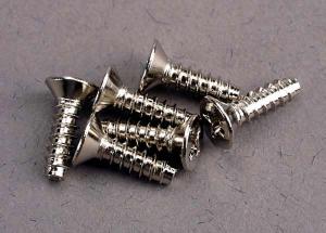 Traxxas Screws 3x10mm Self-tapping Countersunk (6) TRX3176