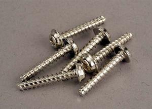 Traxxas Screws 3x18mm Self-tapping Washerhead (6) TRX3289