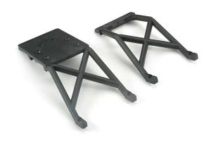 Traxxas Skid Plates Front and Rear Black TRX3623