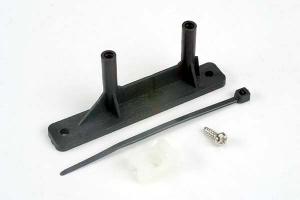Traxxas Speed control mounting plate/ cable tie-down TRX3624