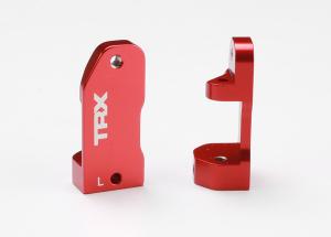 Traxxas Caster Block Aluminium Red (Pair) TRX3632X