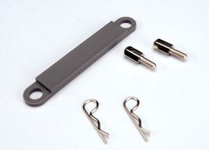 Traxxas Battery Hold-down Plate Grey Bandit/Rustler TRX3727A