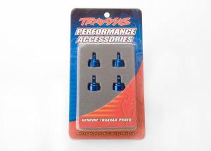 Traxxas Shock Caps Blue Aluminium (4) Ultra-Shocks TRX3767A