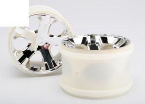 Traxxas Wheels All-Star Chrome 2.8" (2) TRX3772