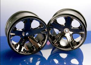 Traxxas Wheels All-Star Black Chrome 2.8" (2) TRX3772A