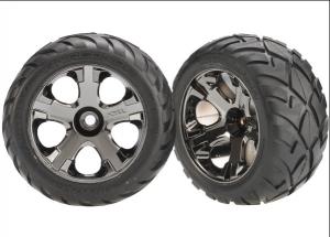 Traxxas Tires & Wheels Anaconda/All-Star 2.8" (Nitro Front) (2) TRX3777A