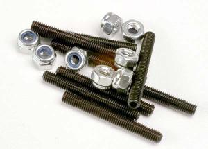 Traxxas Set Screws M3x25mm (8) Lock Nut 3mm (8) TRX3962