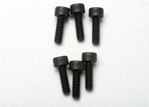 Traxxas Screws M2.5x8mm Cap-head Hex Socket (6) TRX3965