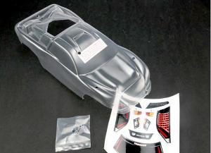 Traxxas Body Nitro Rustler Clear TRX4412