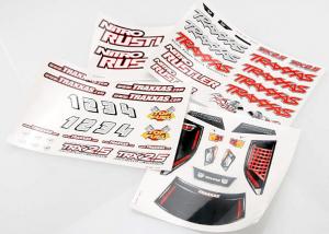 Traxxas Decal Sheets Nitro Rustler TRX4413X