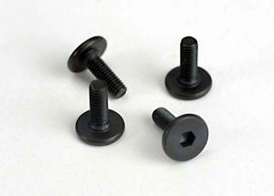 Traxxas Screws M3X10mm Flat-head Hex Socket (6) TRX4859