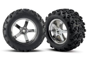 Traxxas Wheels & Tires Maxx/Hurricane (14mm) 3.8" (2) TRX4973R