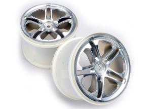 Traxxas Wheels Split-Spoke Satin (14mm) 3.8" (2) TRX5172