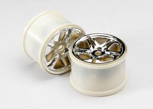 Traxxas Wheels Split-Spoke Chrome (17mm) 3,8" (2) TRX5172R