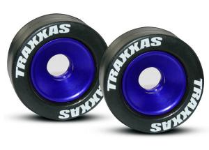 Traxxas Wheelie Wheels Aluminium Blue (2) TRX5186A