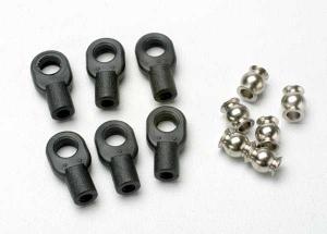 Traxxas Rod Ends Small with Hollow Balls (6) TRX5349
